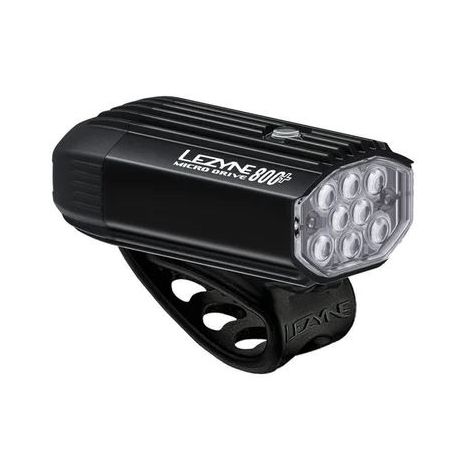 Lezyne Micro Drive 800+ Front Satin Black