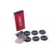 Lezyne Metal Kit Tire Patch Kit Red/Black