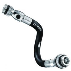 Lezyne ABS Flex Hose Road Black/Silver