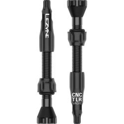 LEZYNE CNC TLR TUBELESS VALVE 44MM BLACK