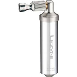 LEZYNE ALLOY DRIVE CO2 HEAD SILVER/HI GLOSS