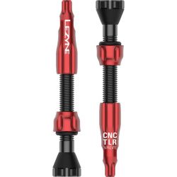 Lezyne CNC TLR Tubeless Valve 44mm Red